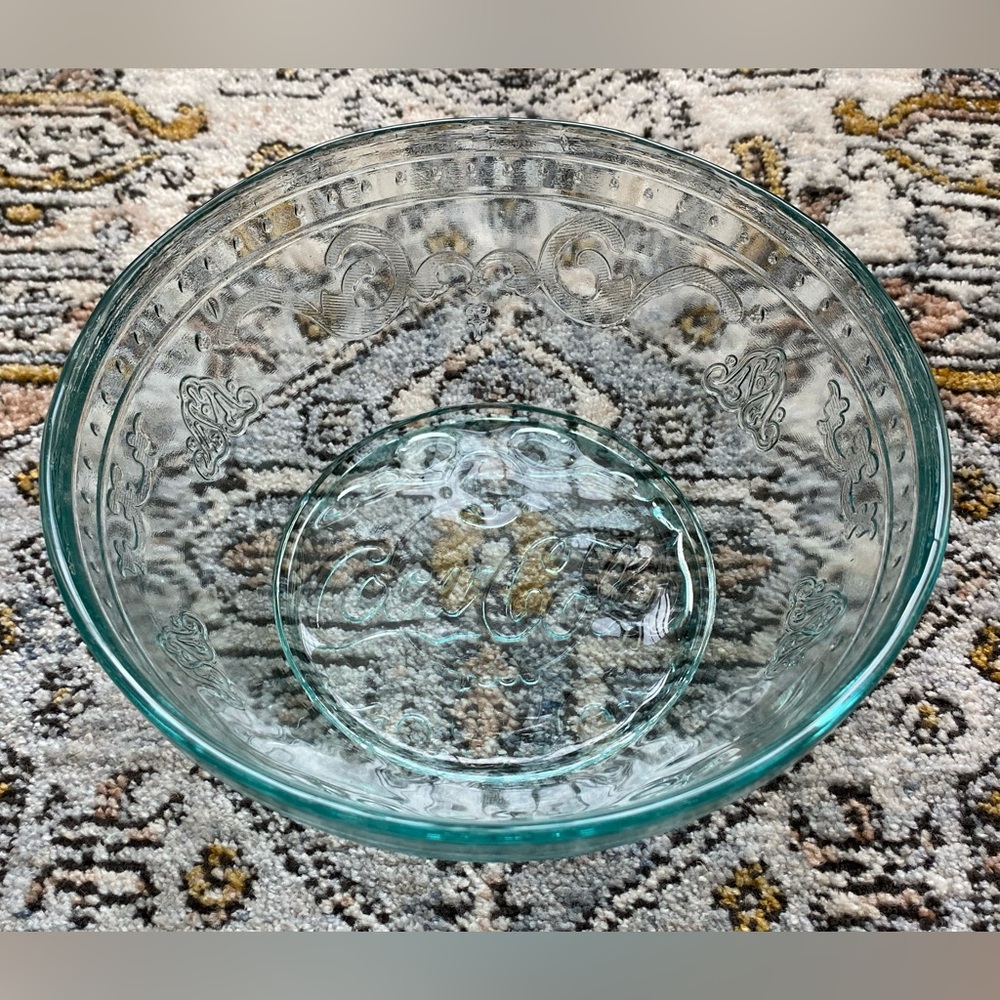 Coca Cola Glass Bowl